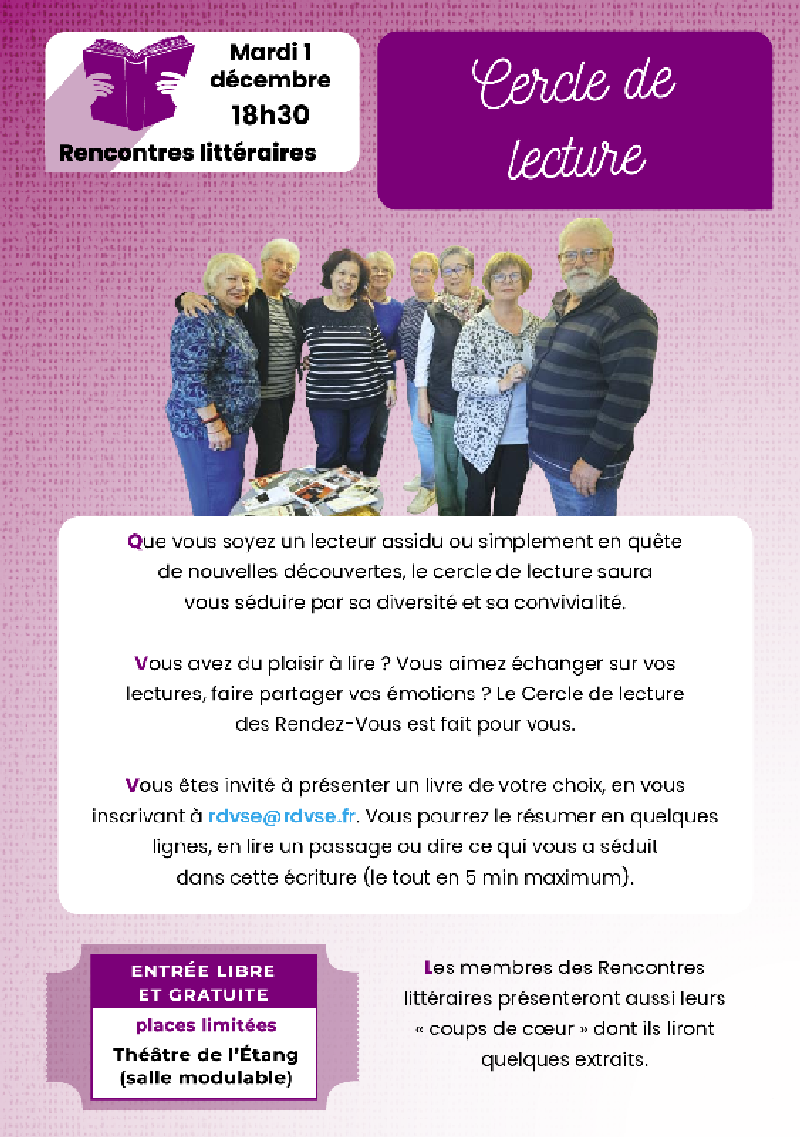 rencontres littéraires