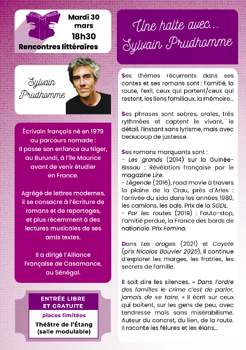 rencontres littéraires
